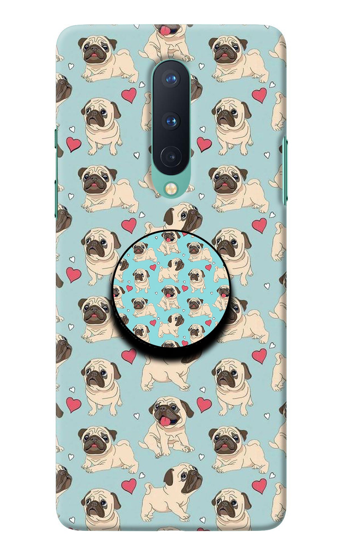 Pug Dog Oneplus 8 Pop Case