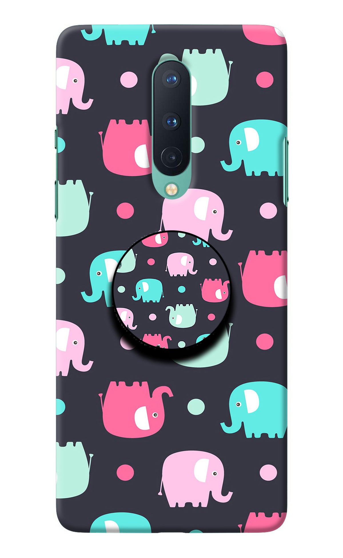 Baby Elephants Oneplus 8 Pop Case