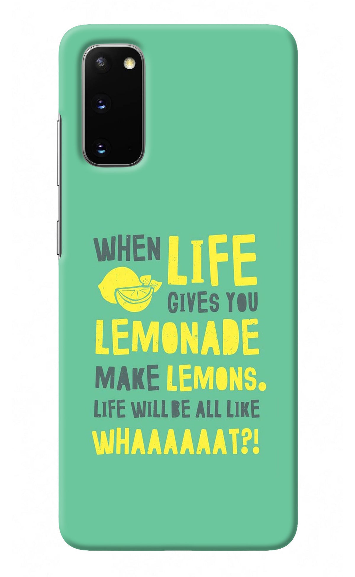 Quote Samsung S20 Back Cover