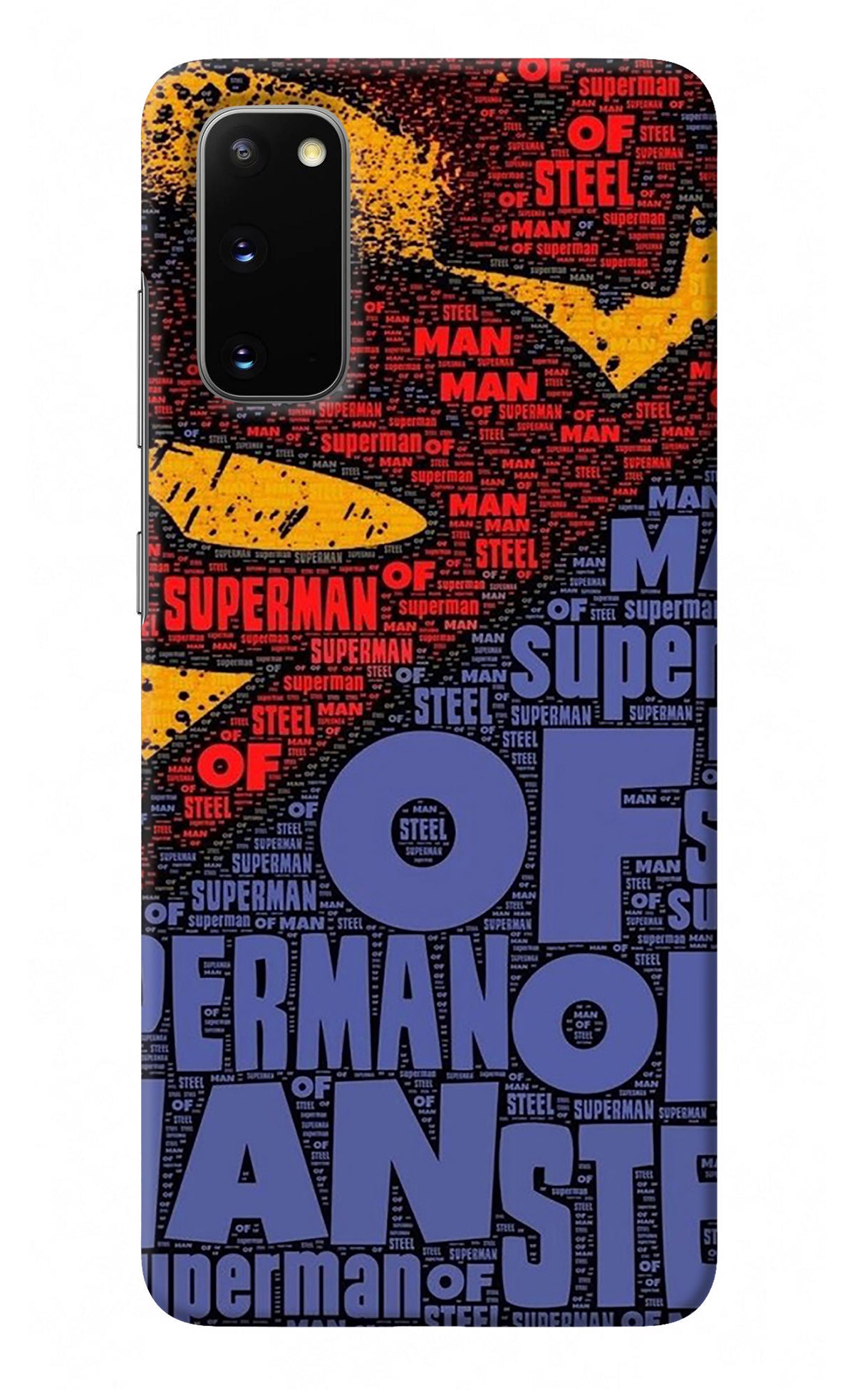 Superman Samsung S20 Back Cover