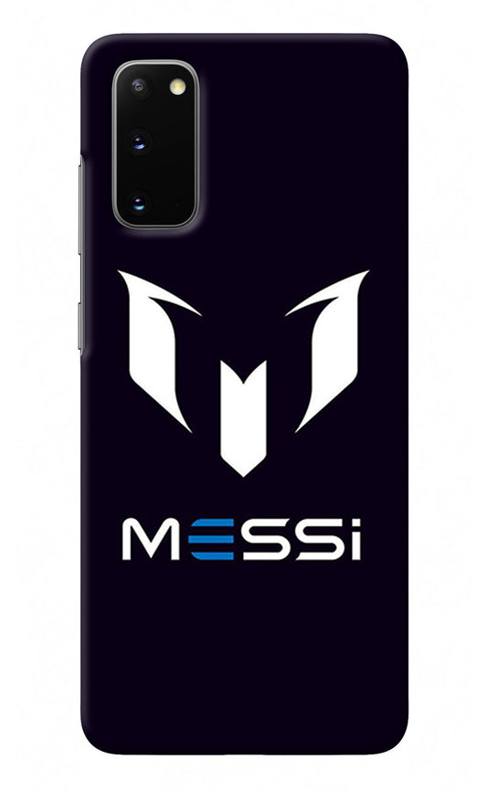 Messi Logo Samsung S20 Back Cover