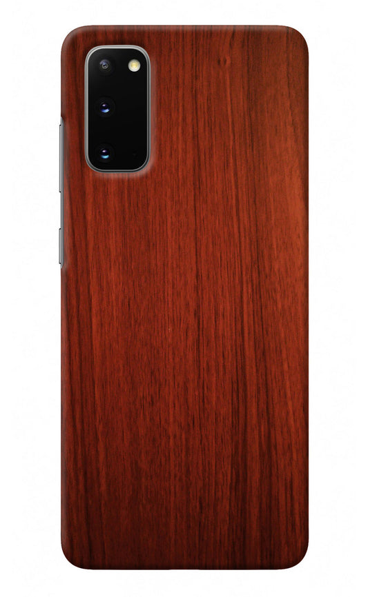 Wooden Plain Pattern Samsung S20 Back Cover