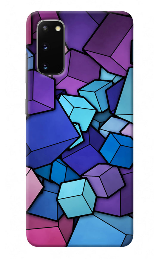 Cubic Abstract Samsung S20 Back Cover