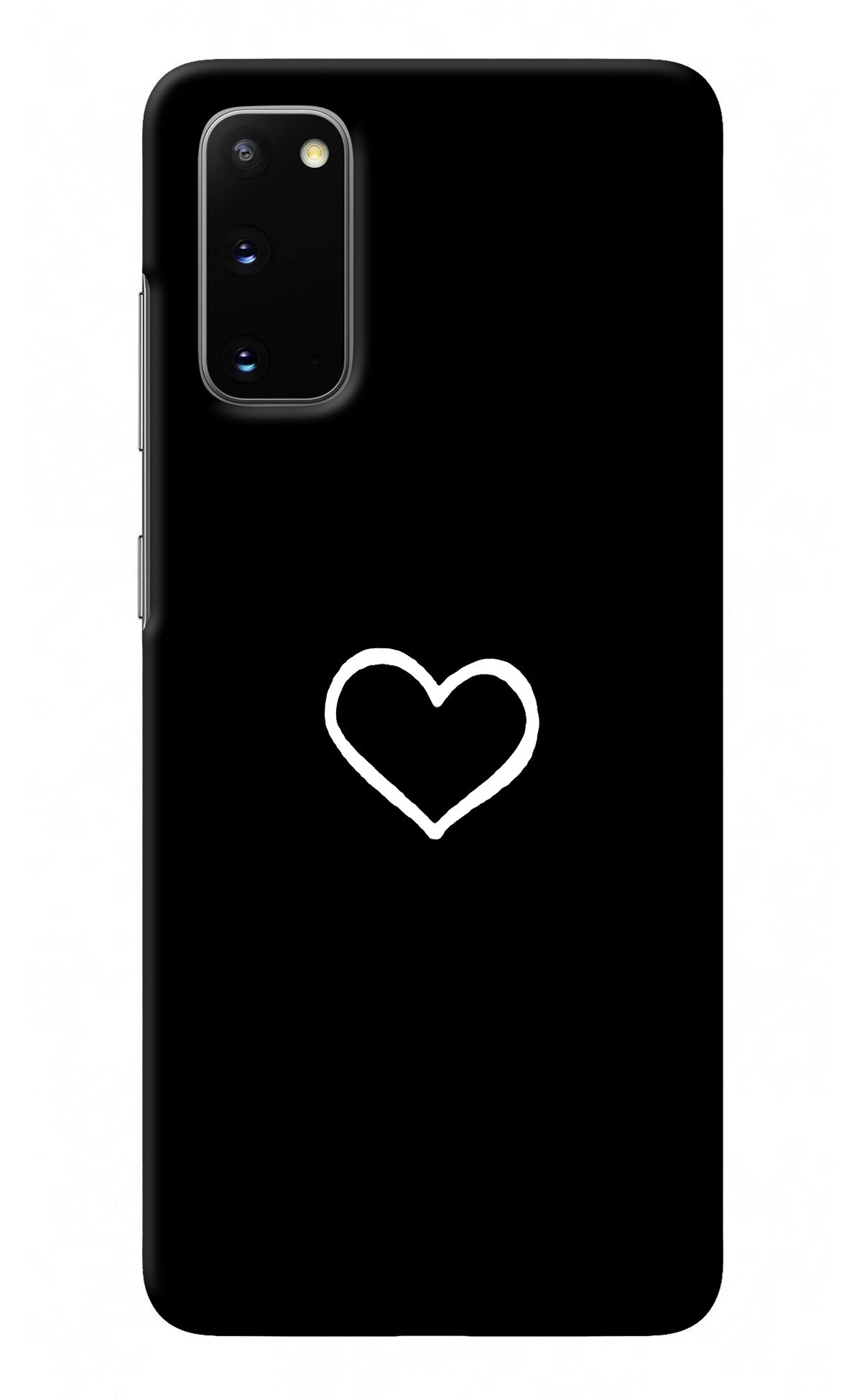 Heart Samsung S20 Back Cover