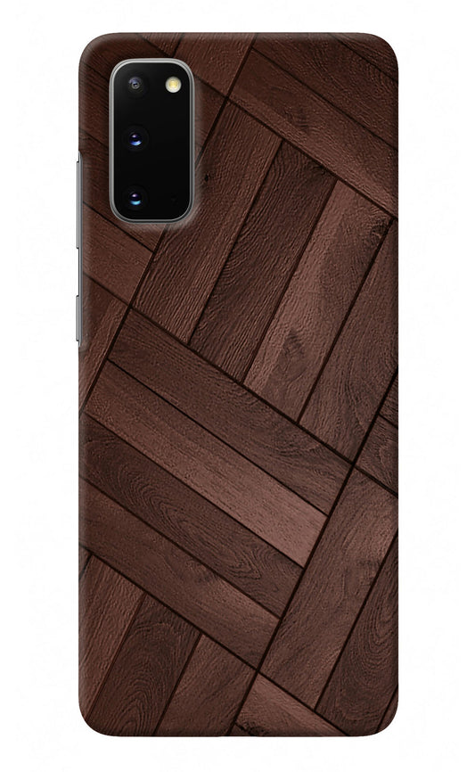 Wooden Texture Design Samsung S20 Back Cover