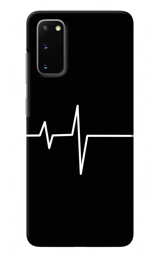 Heart Beats Samsung S20 Back Cover