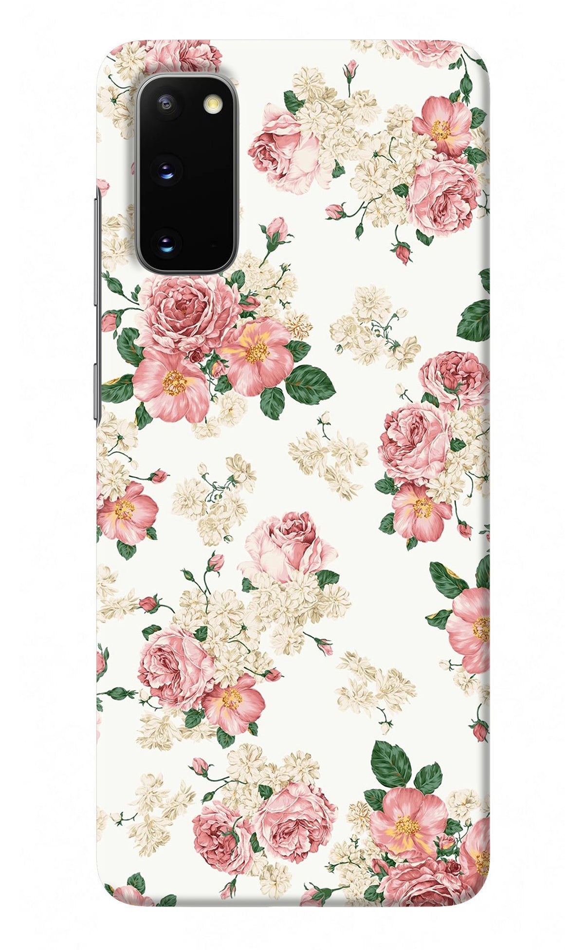 Flowers Samsung S20 Back Cover