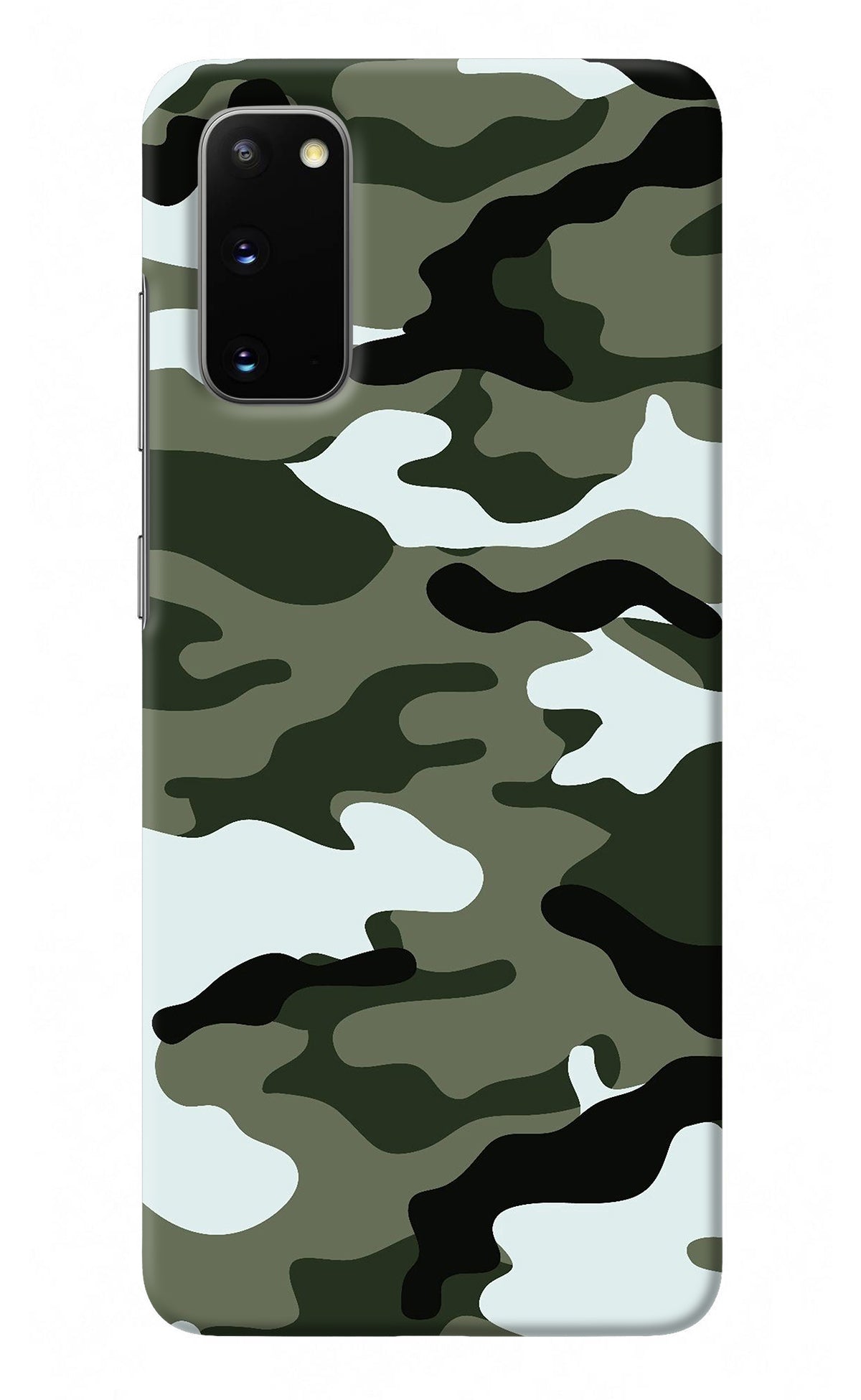 Camouflage Samsung S20 Back Cover