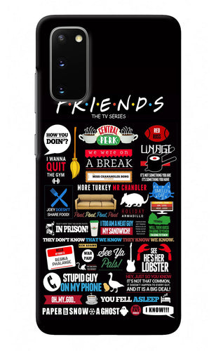 FRIENDS Samsung S20 Back Cover