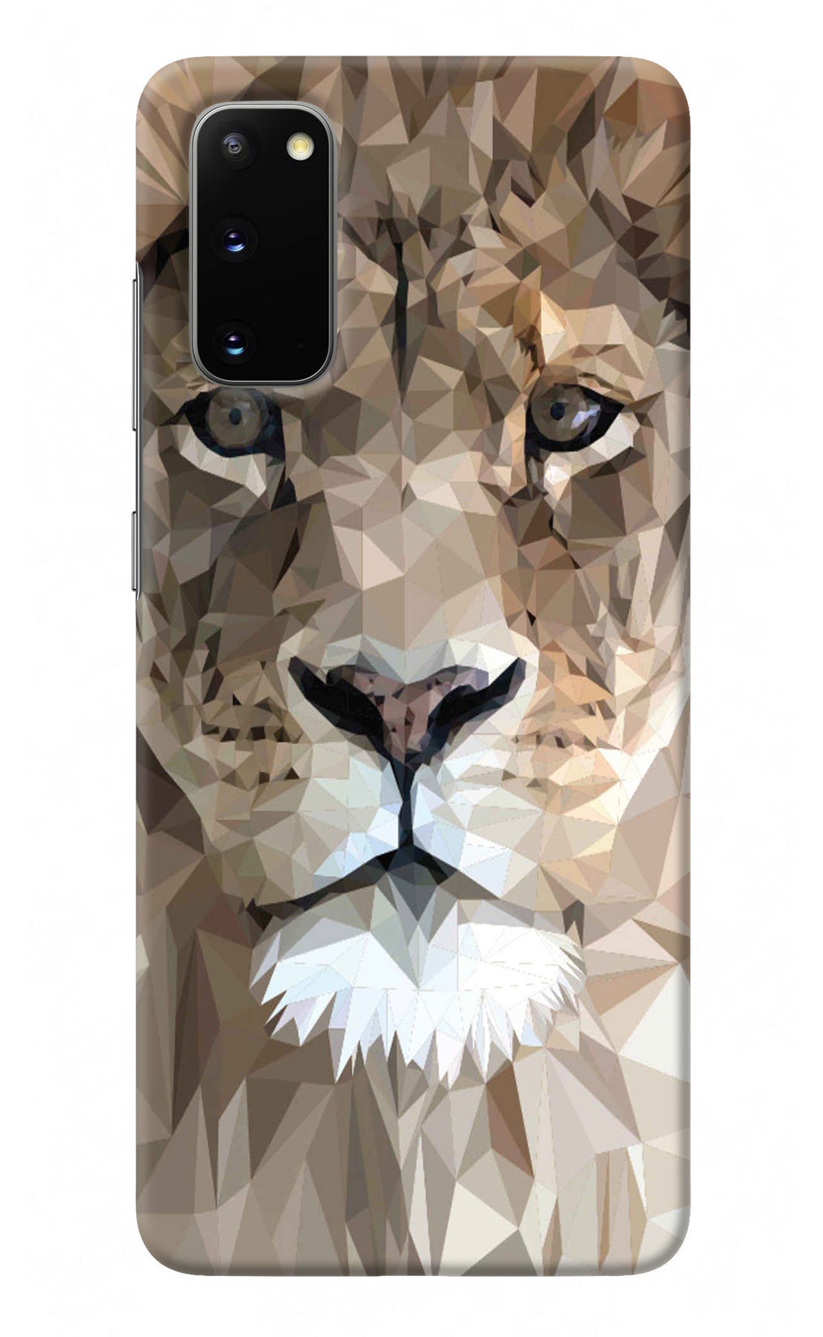 Lion Art Samsung S20 Back Cover