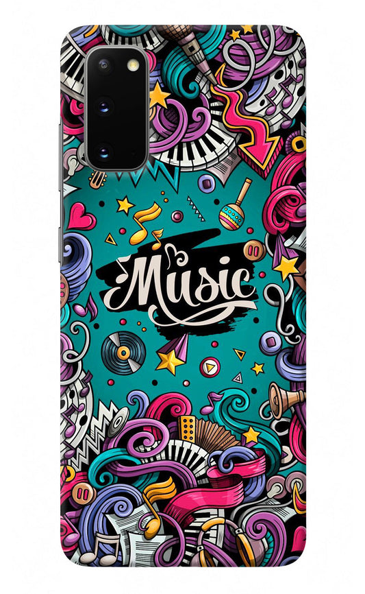 Music Graffiti Samsung S20 Back Cover