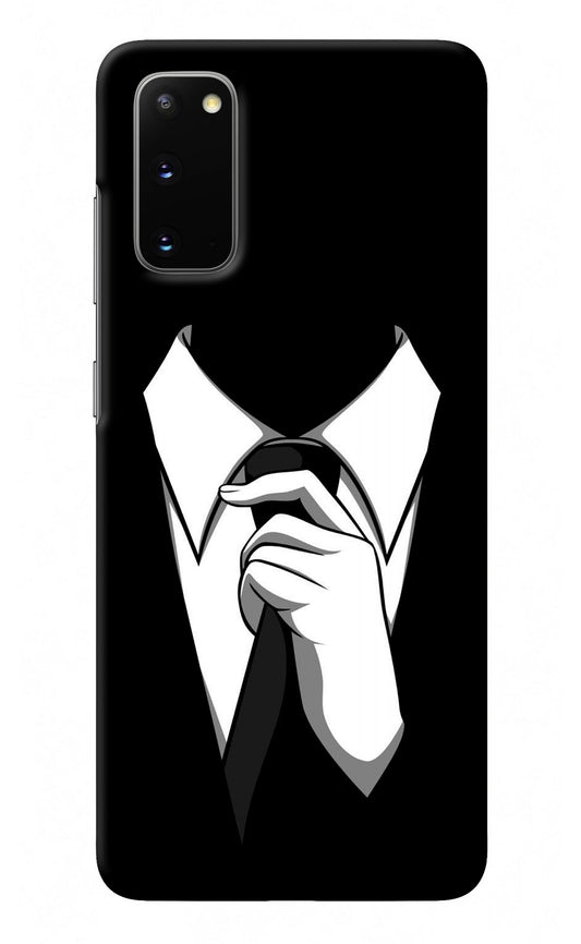 Black Tie Samsung S20 Back Cover