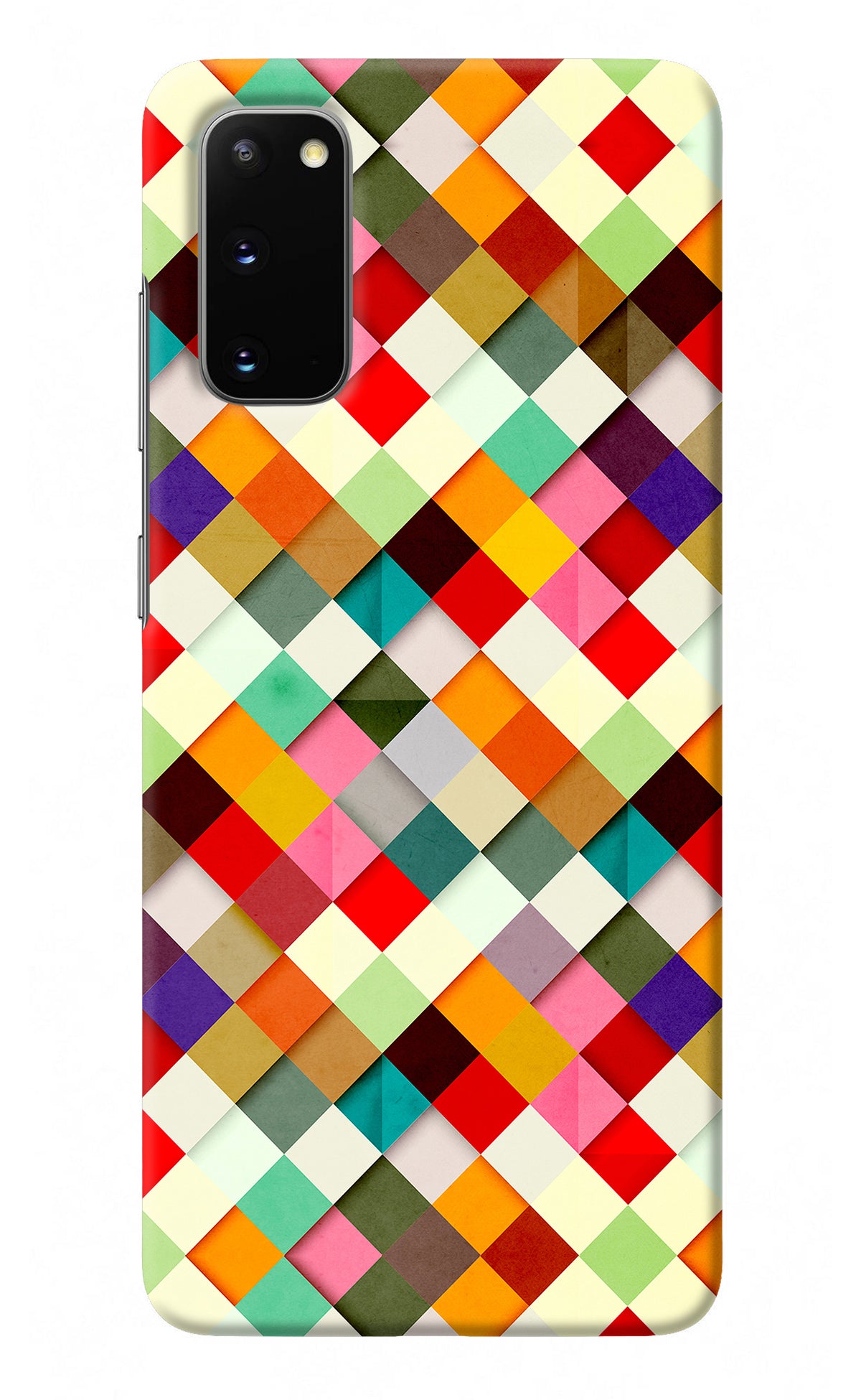 Geometric Abstract Colorful Samsung S20 Back Cover