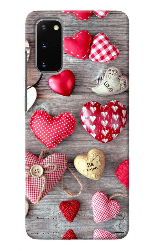 Love Wallpaper Samsung S20 Back Cover