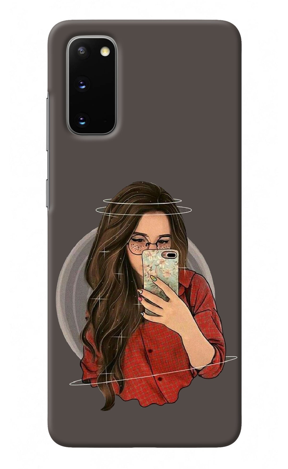 Selfie Queen Samsung S20 Back Cover