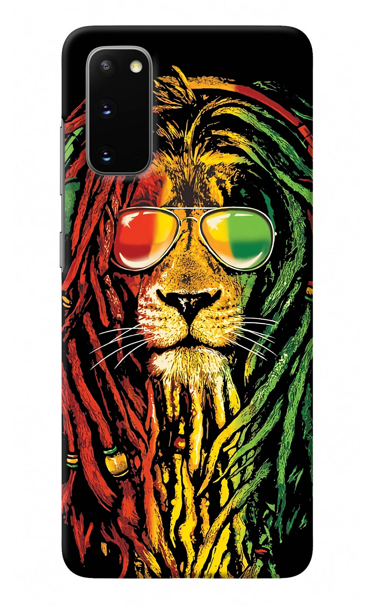 Rasta Lion Samsung S20 Back Cover