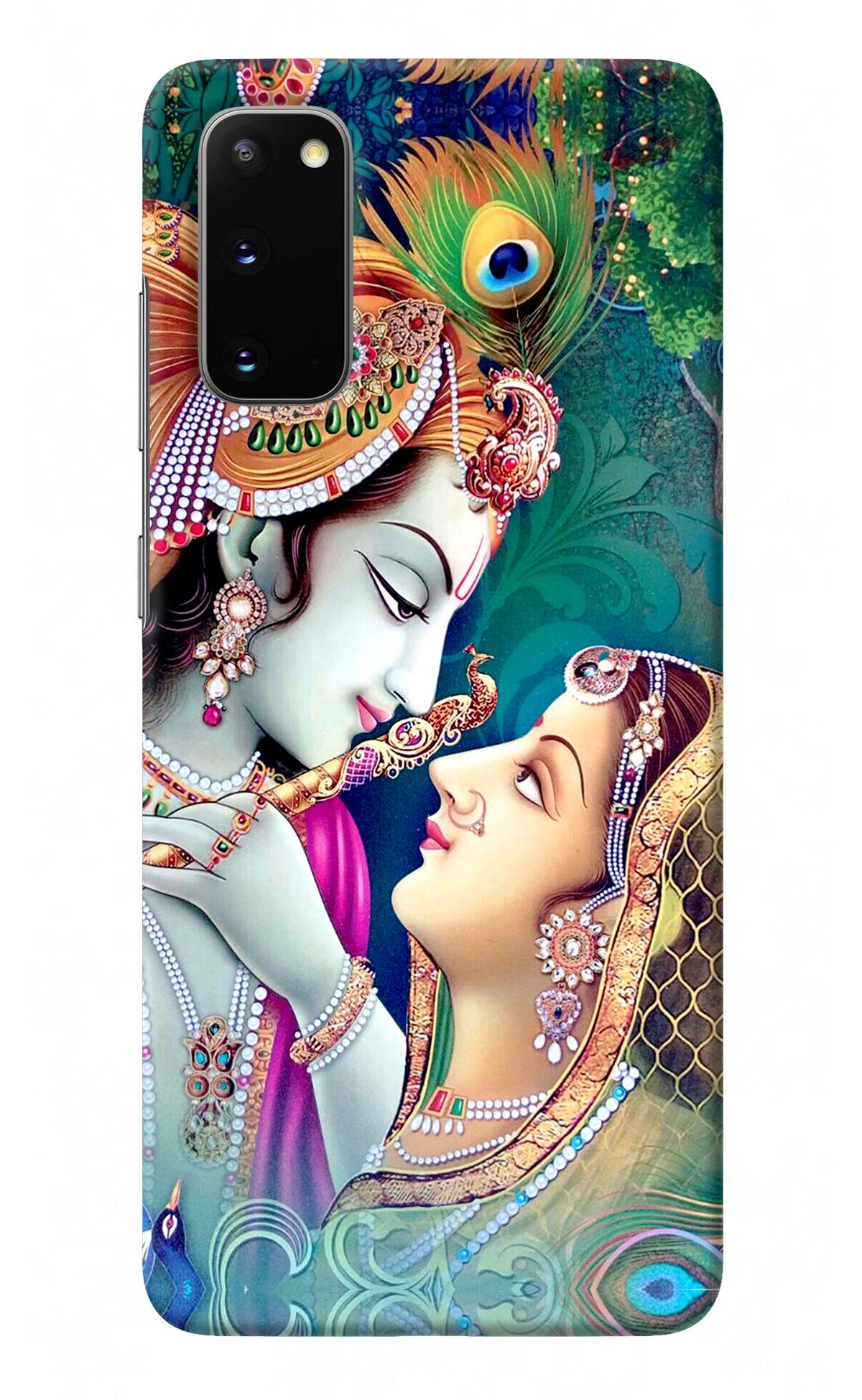 Lord Radha Krishna Samsung S20 Back Cover