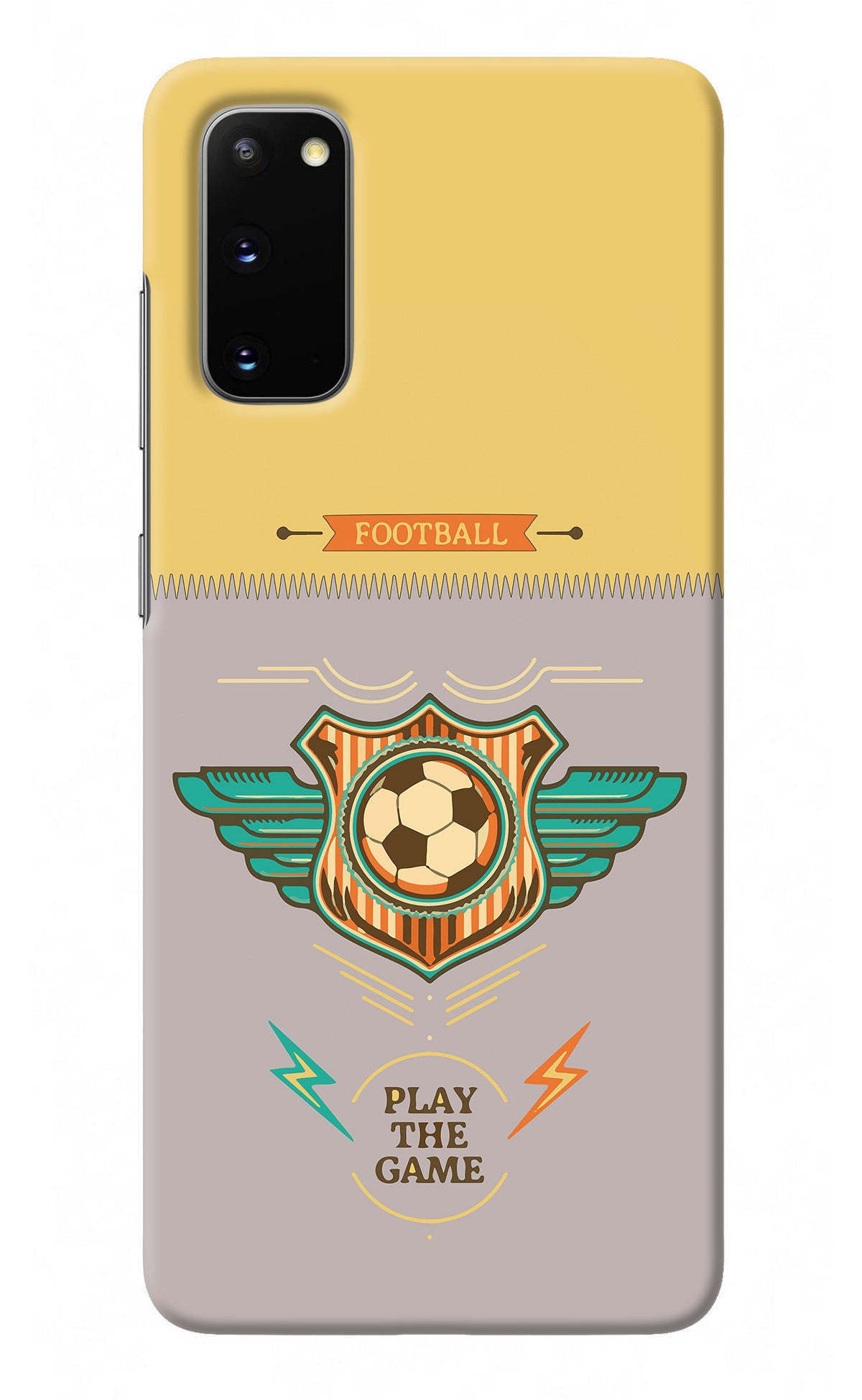 Football Samsung S20 Back Cover