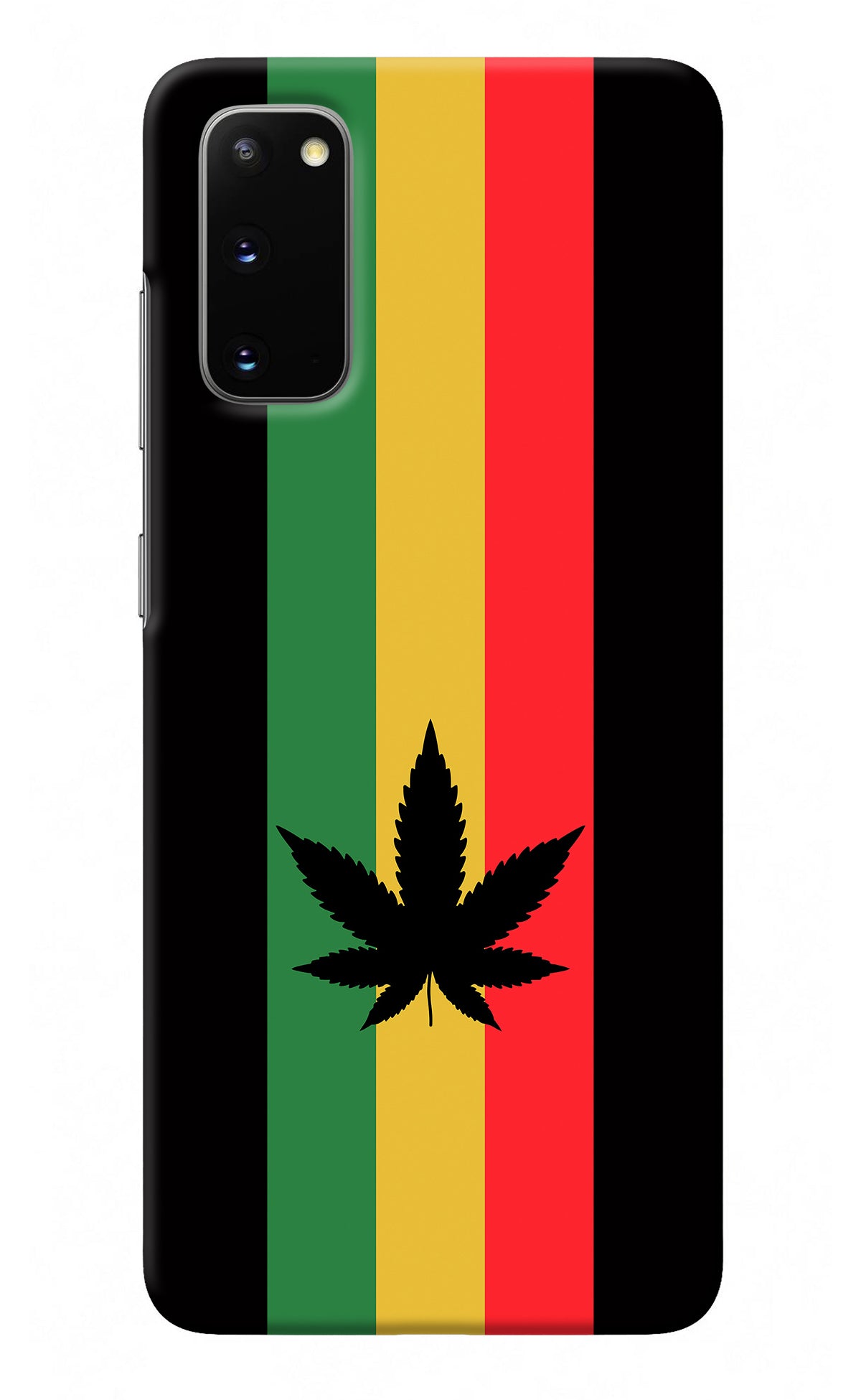 Weed Flag Samsung S20 Back Cover