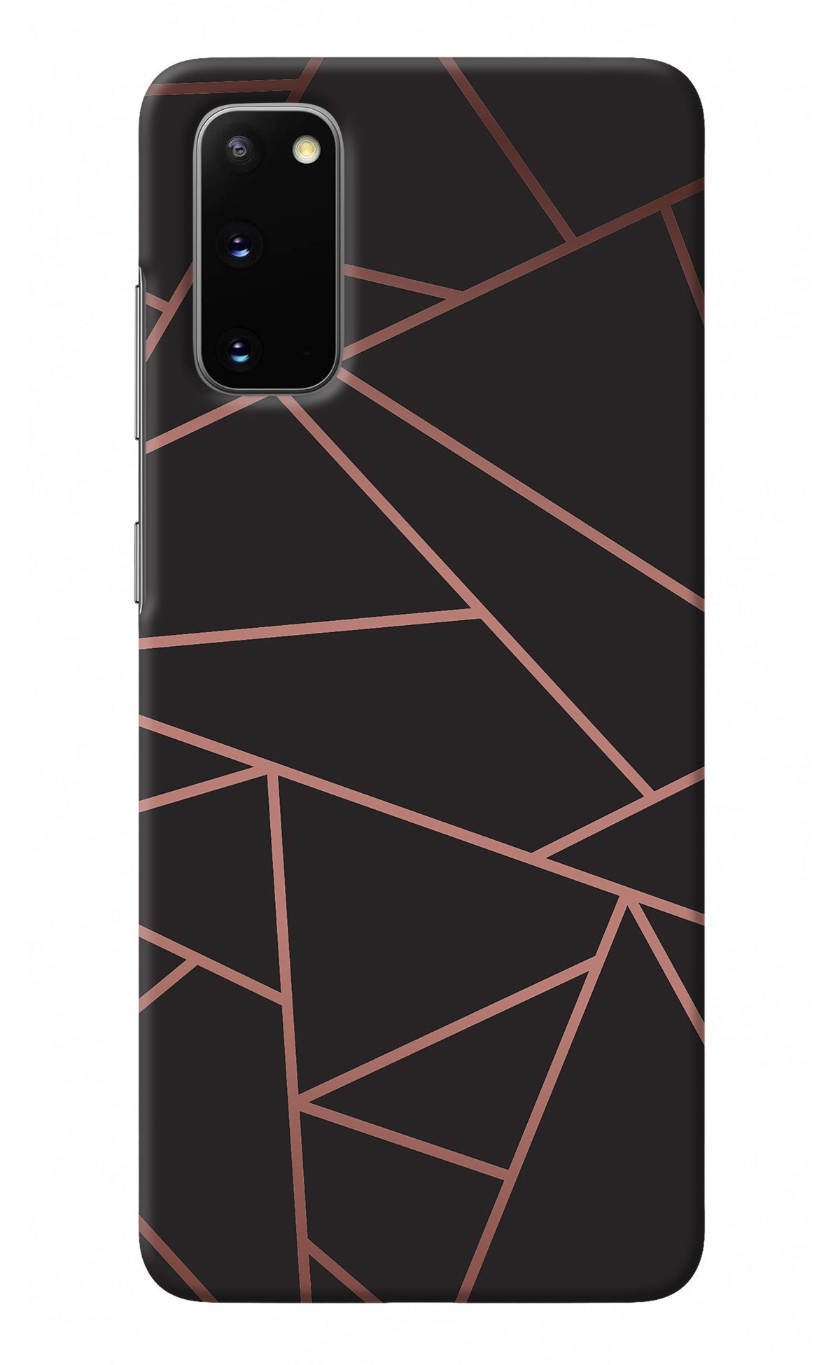 Geometric Pattern Samsung S20 Back Cover