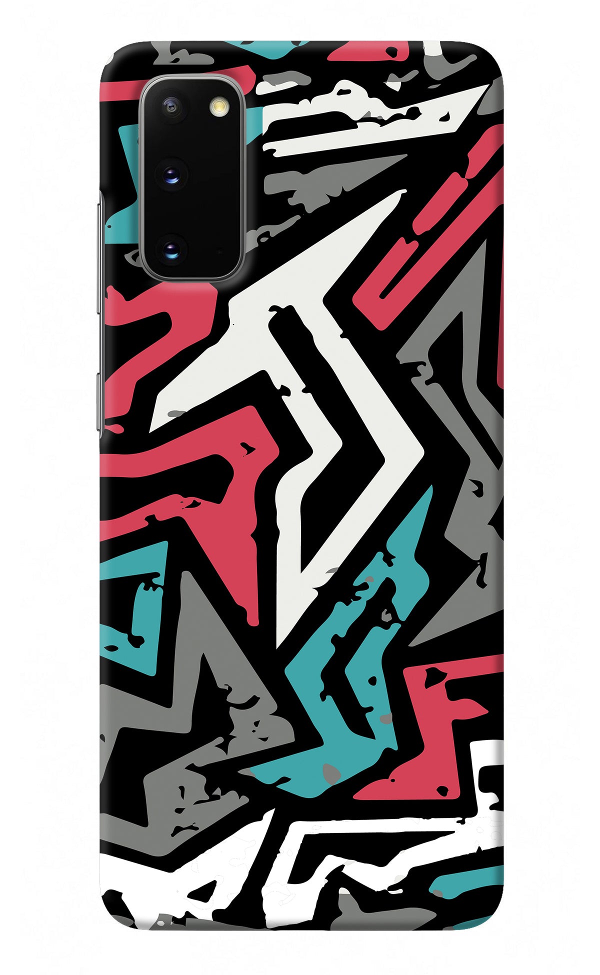 Geometric Graffiti Samsung S20 Back Cover