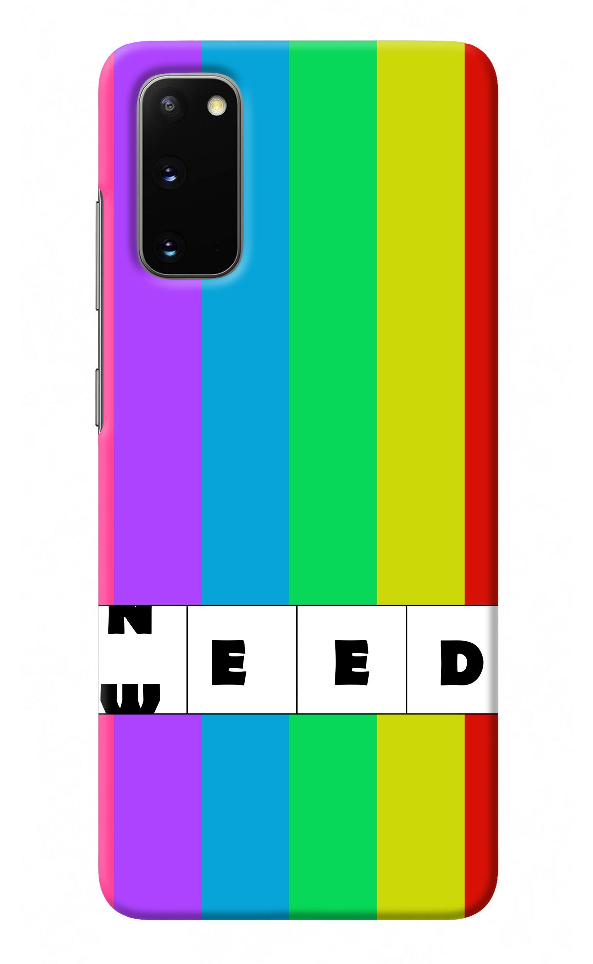 Need Weed Samsung S20 Back Cover