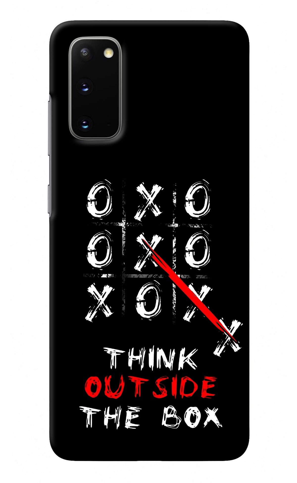 Think out of the BOX Samsung S20 Back Cover