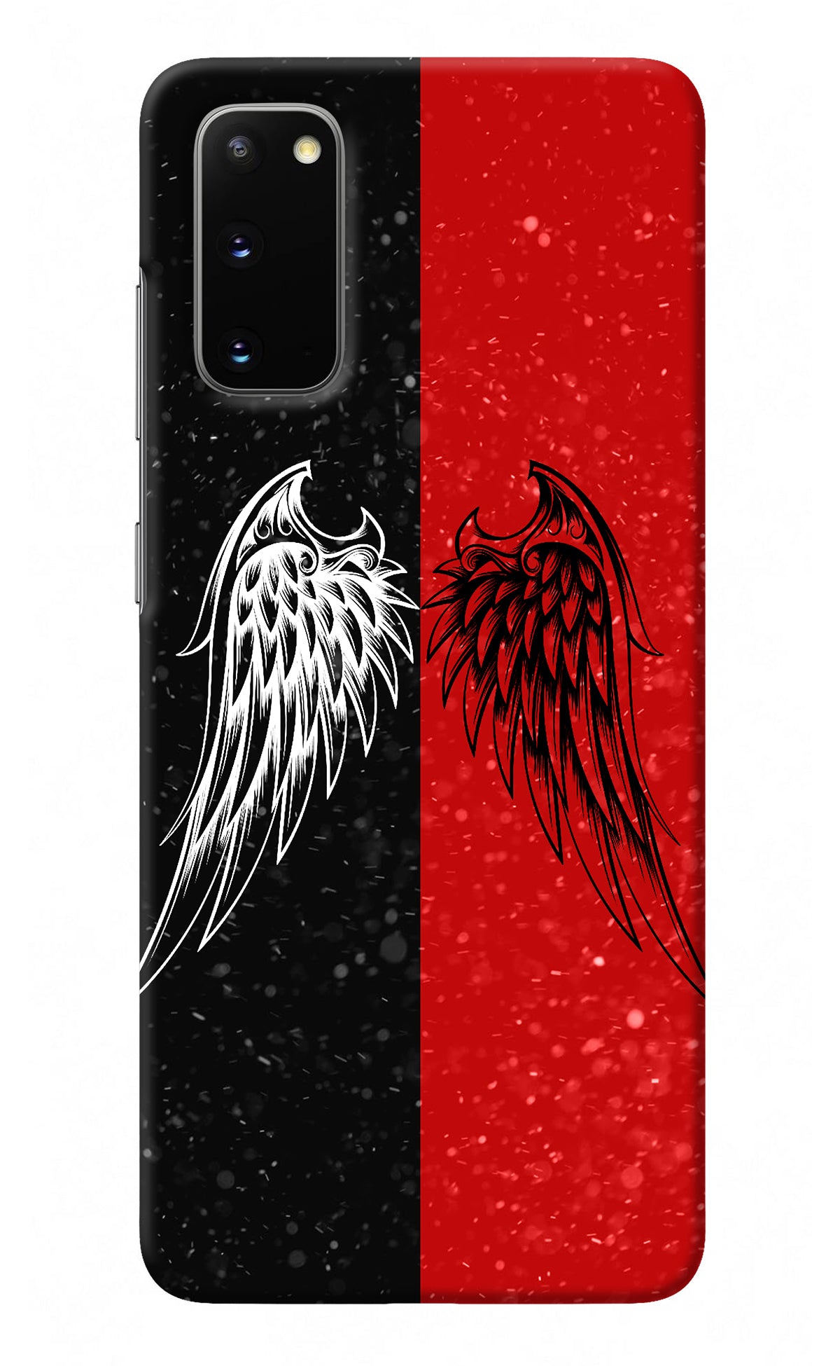 Wings Samsung S20 Back Cover