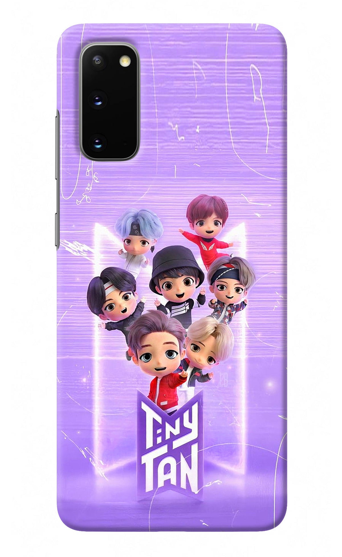 BTS Tiny Tan Samsung S20 Back Cover