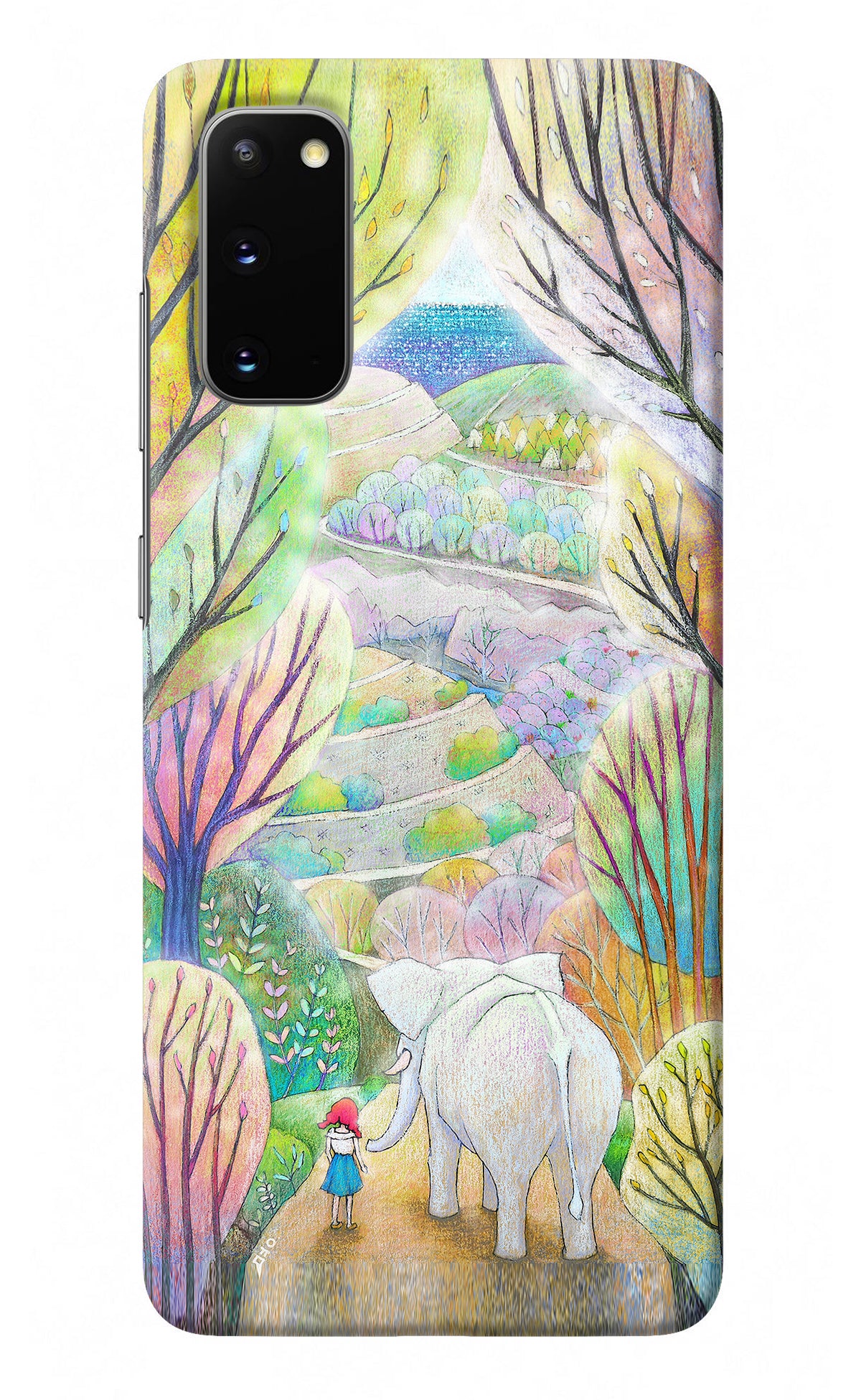 Nature Painting Samsung S20 Back Cover