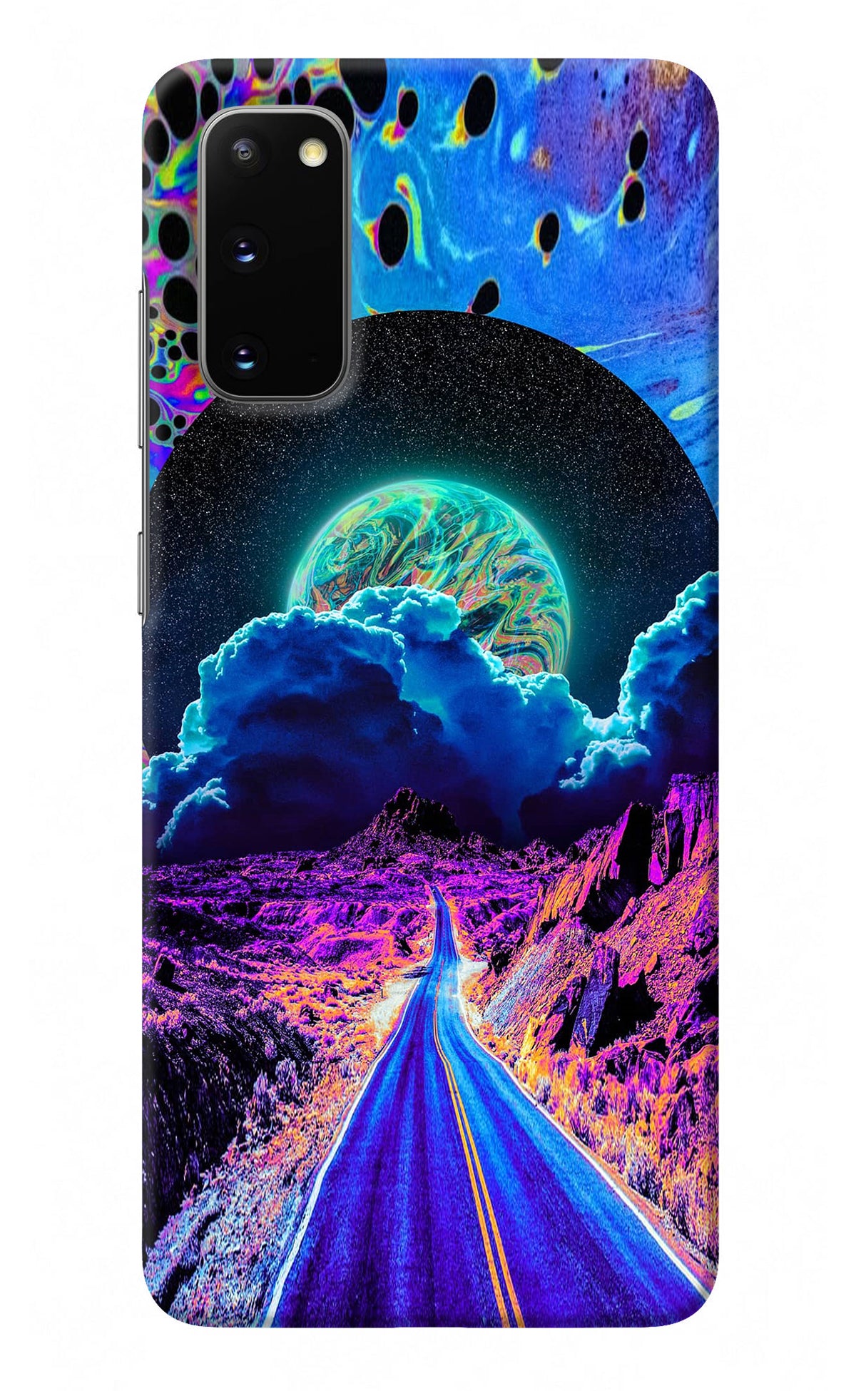 Psychedelic Painting Samsung S20 Back Cover