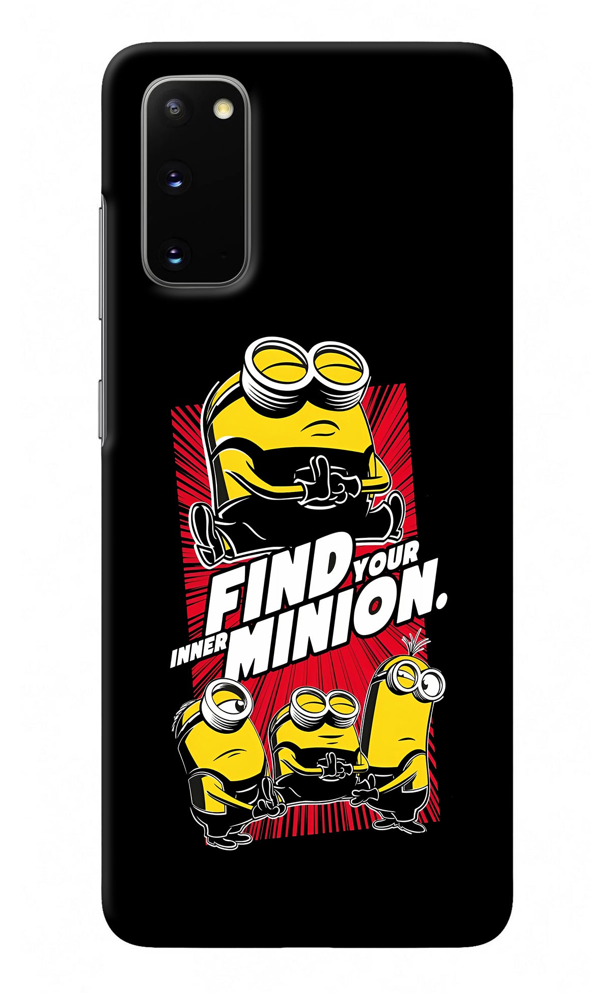 Find your inner Minion Samsung S20 Back Cover