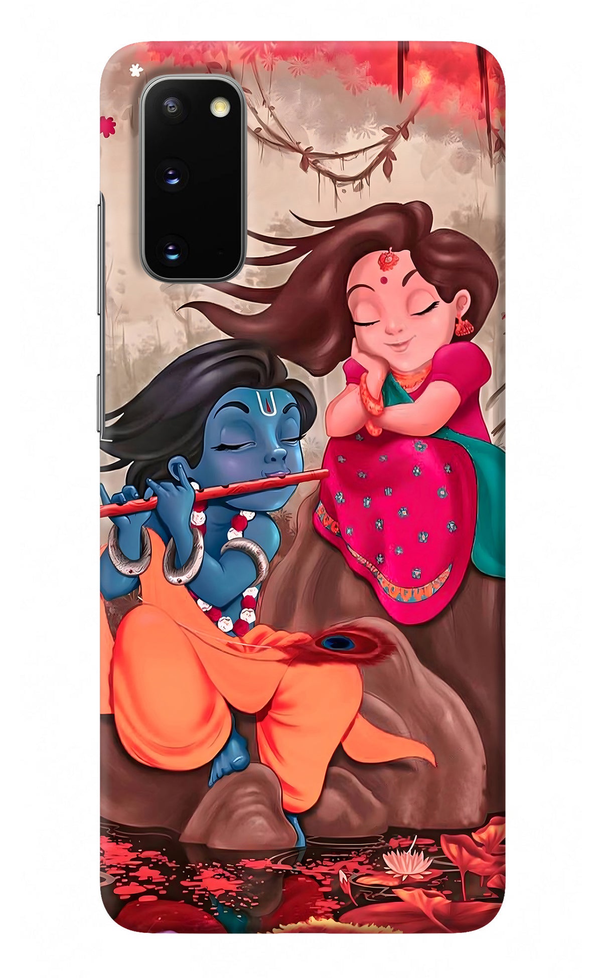 Radhe Krishna Samsung S20 Back Cover