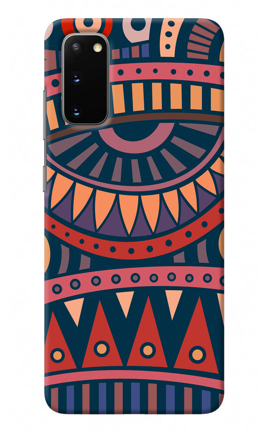 African Culture Design Samsung S20 Back Cover