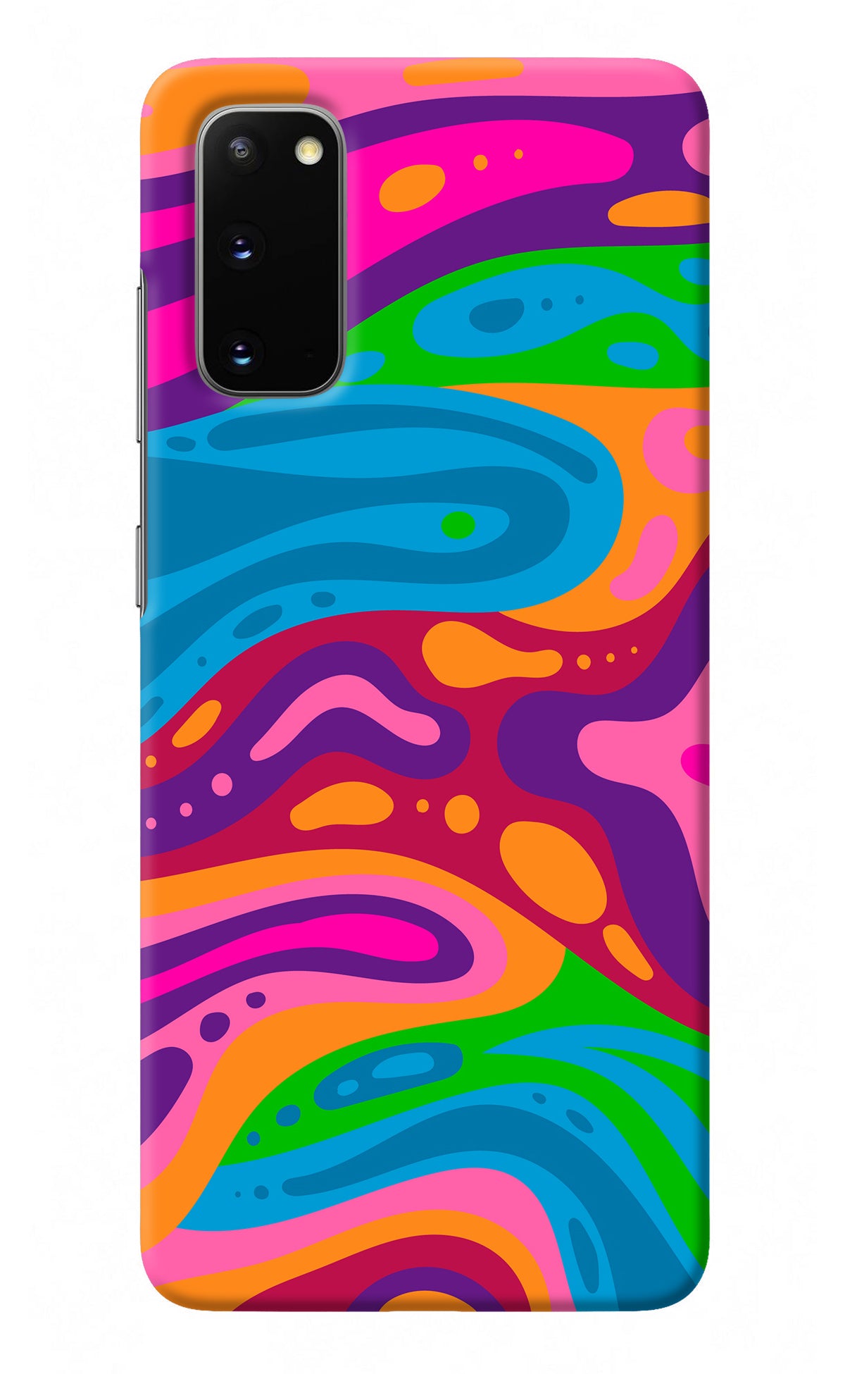 Trippy Pattern Samsung S20 Back Cover