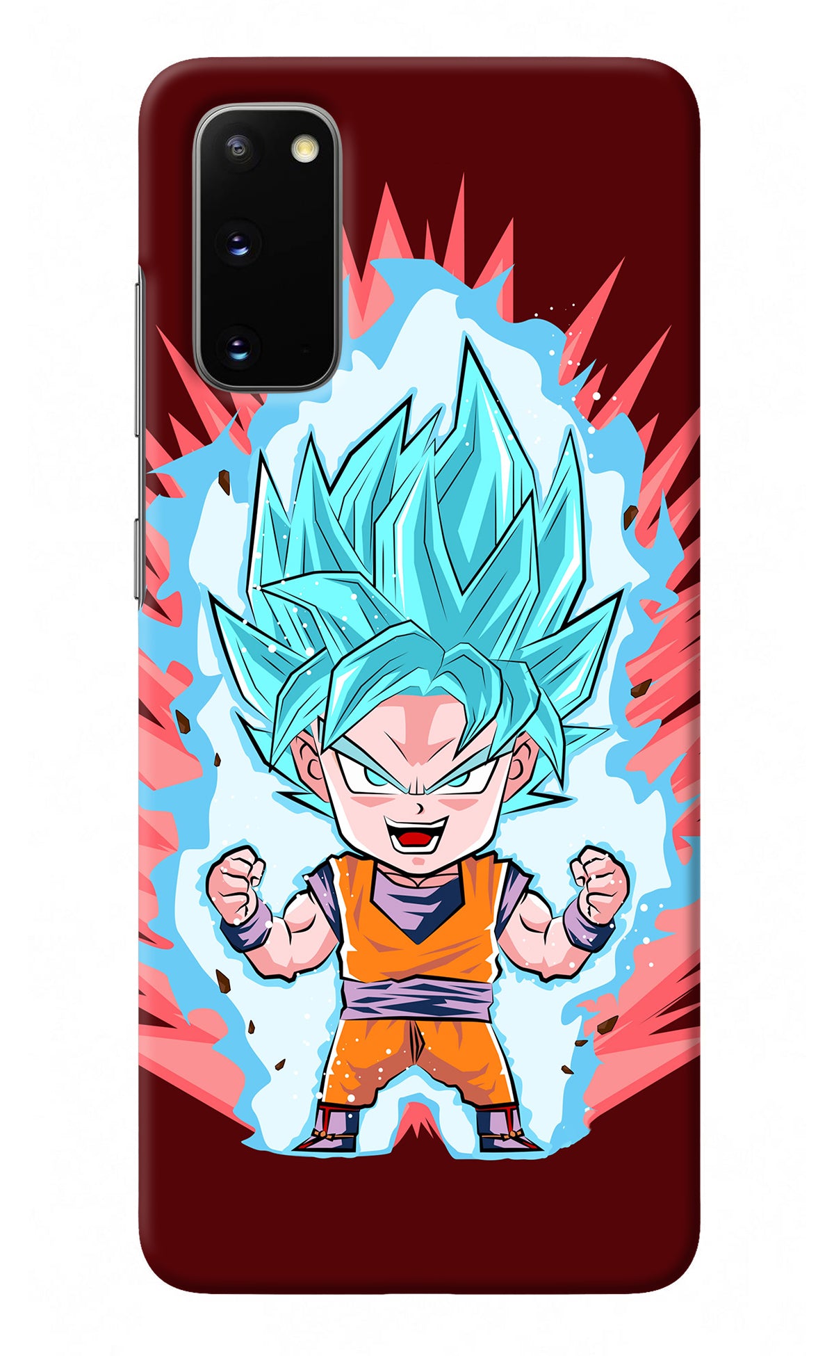 Goku Little Samsung S20 Back Cover