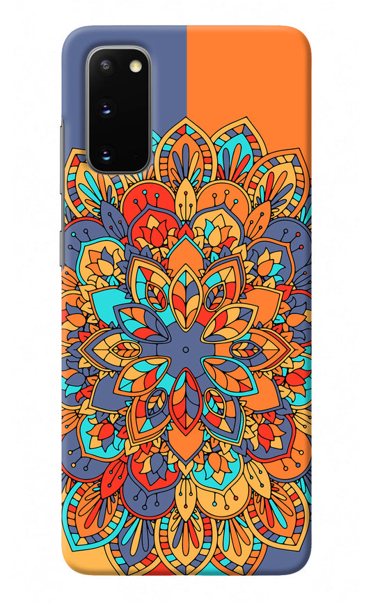 Color Mandala Samsung S20 Back Cover