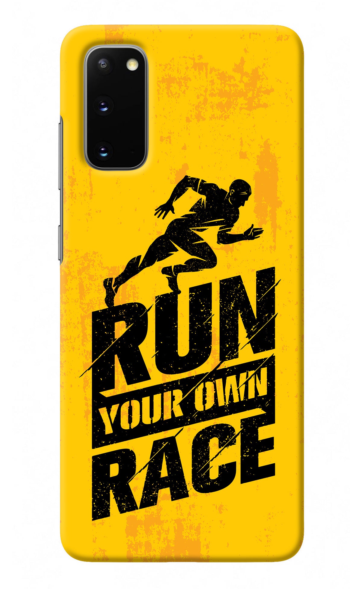 Run Your Own Race Samsung S20 Back Cover