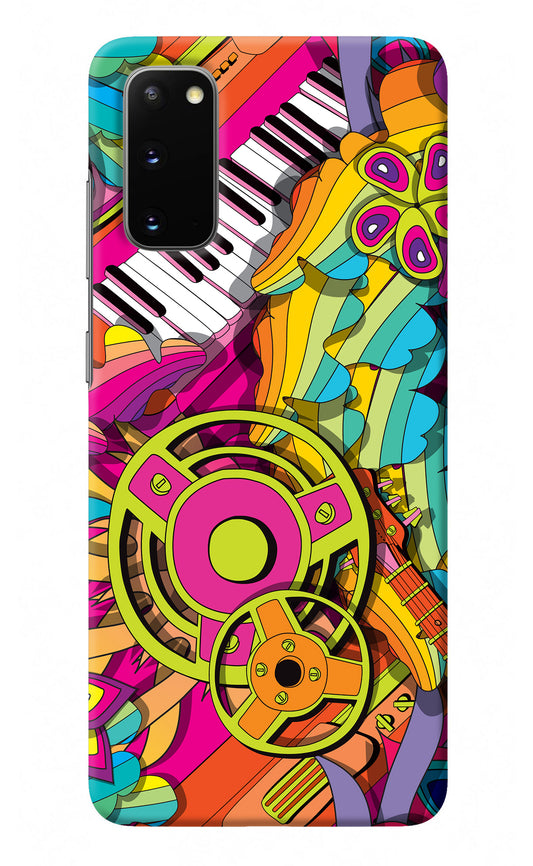 Music Doodle Samsung S20 Back Cover