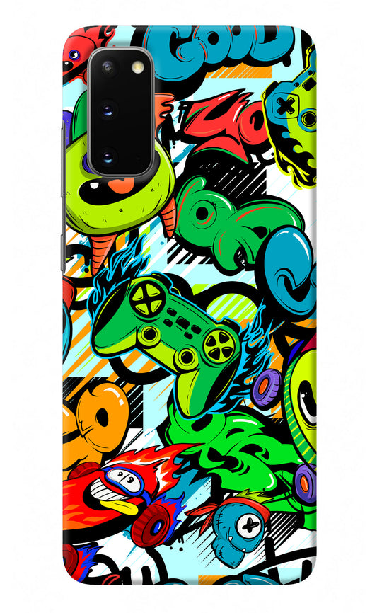 Game Doodle Samsung S20 Back Cover