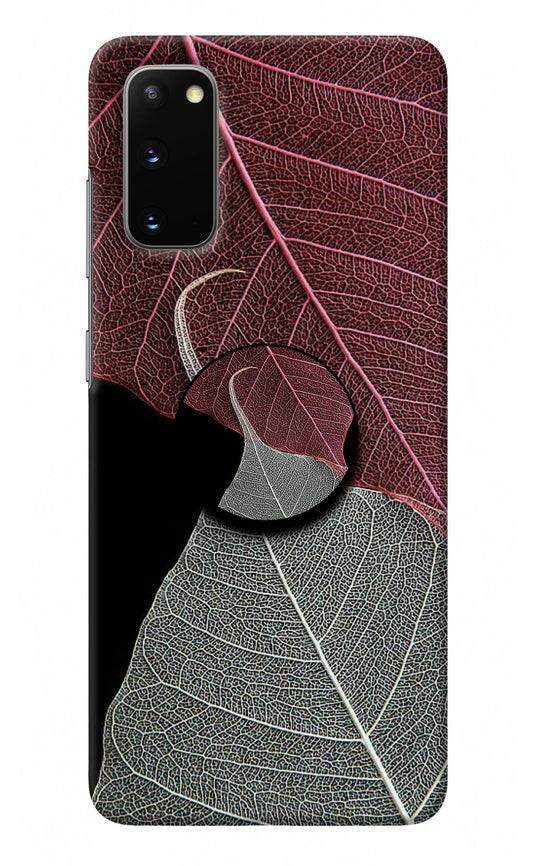 Leaf Pattern Samsung S20 Pop Case