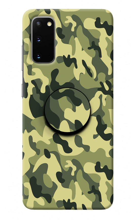 Camouflage Samsung S20 Pop Case