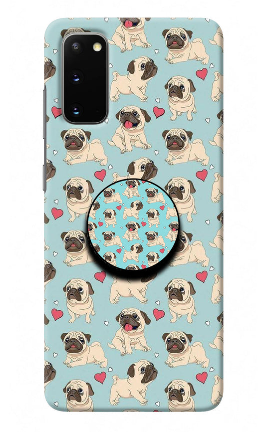 Pug Dog Samsung S20 Pop Case