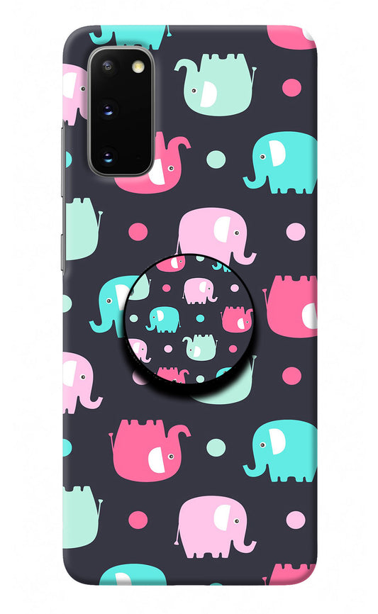 Baby Elephants Samsung S20 Pop Case