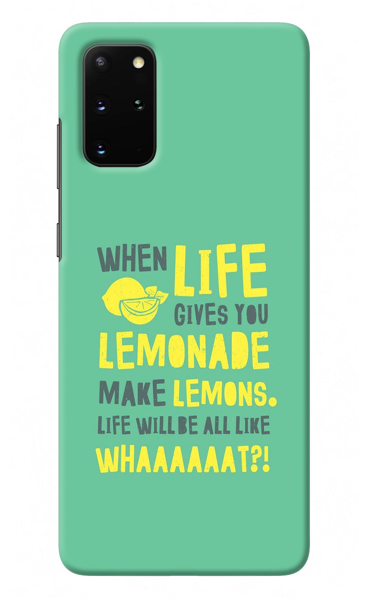 Quote Samsung S20 Plus Back Cover