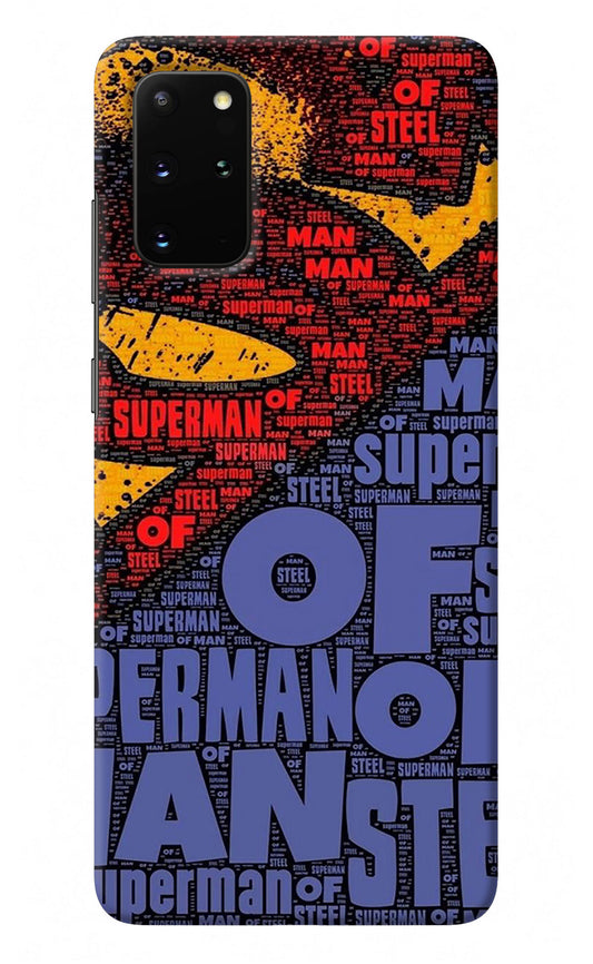 Superman Samsung S20 Plus Back Cover
