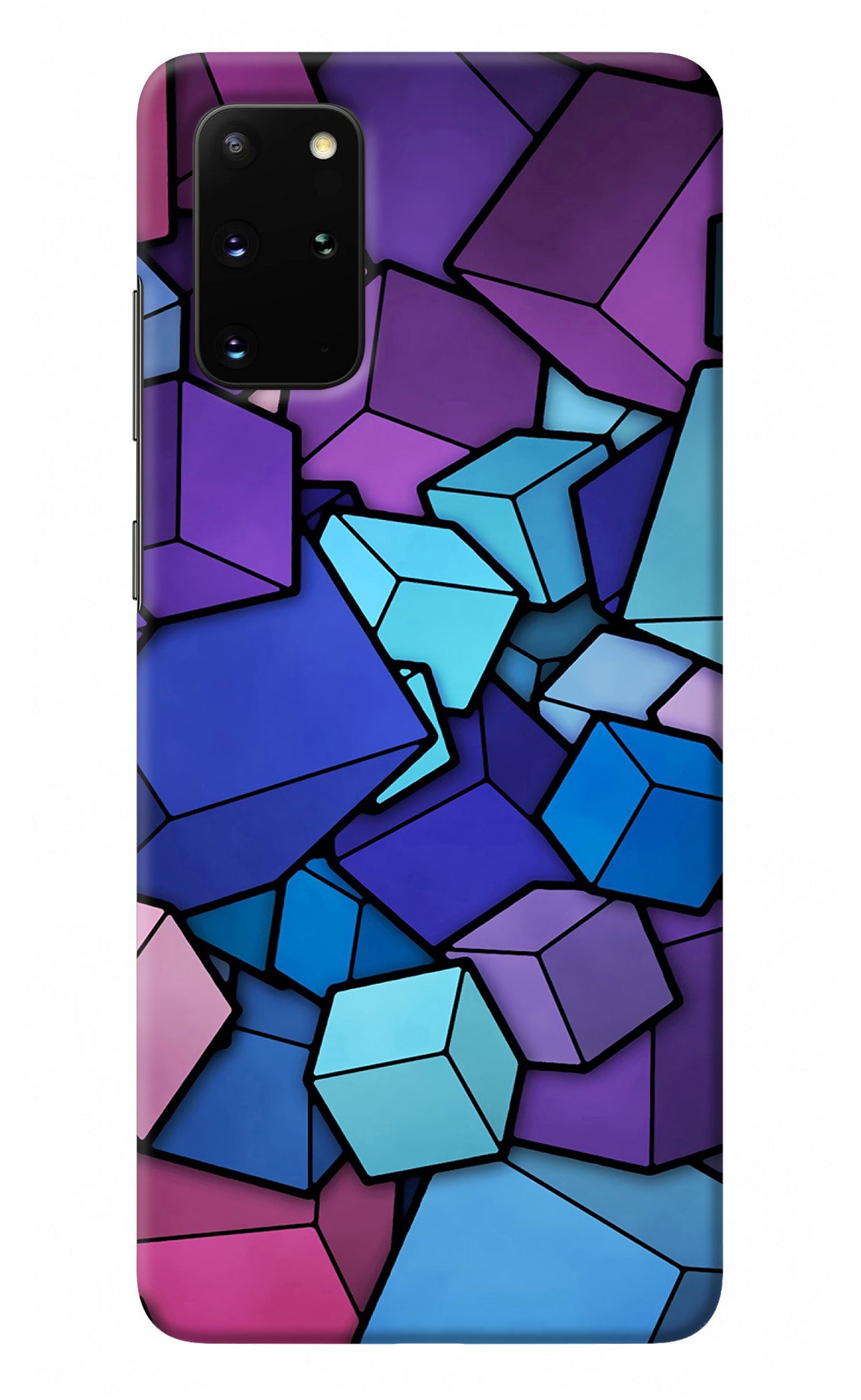 Cubic Abstract Samsung S20 Plus Back Cover