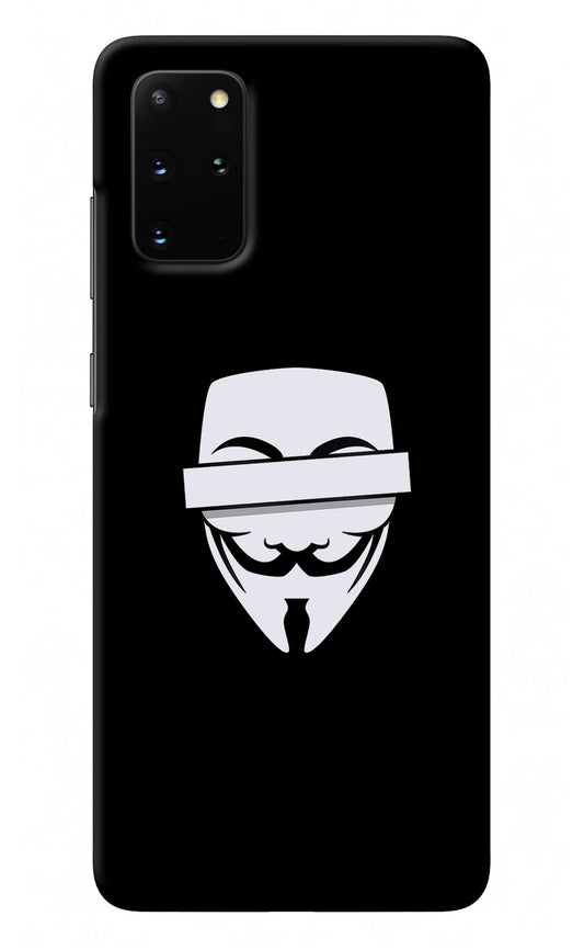Anonymous Face Samsung S20 Plus Back Cover