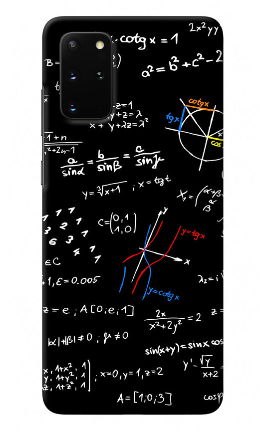 Mathematics Formula Samsung S20 Plus Back Cover