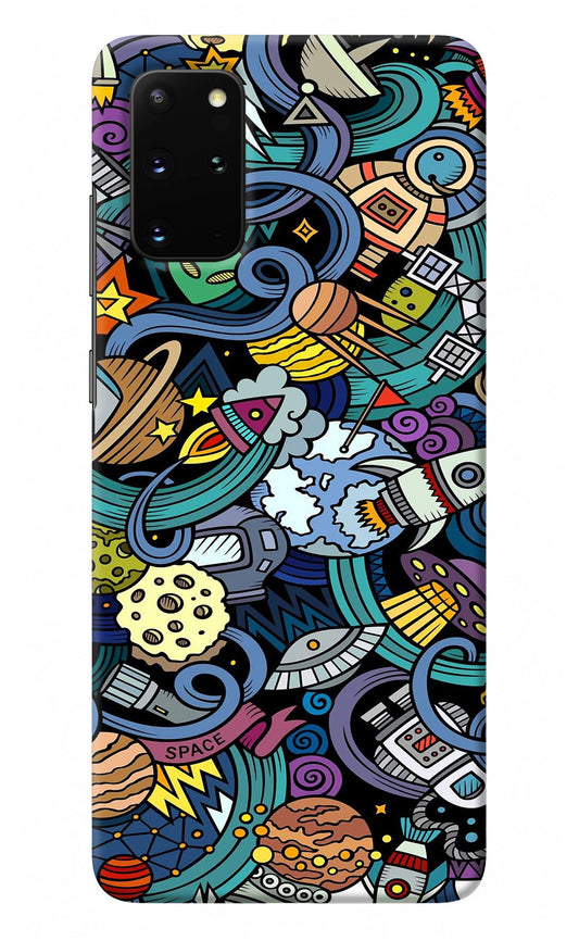 Space Abstract Samsung S20 Plus Back Cover